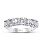 0,71 Carat Diamond Baguette Ring