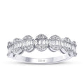 0,48 Carat Diamond Baguette Ring