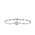 0,19 Carat Diamond Baguette Bracelet
