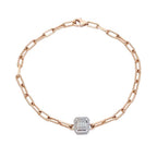 0,17 Carat Diamond Baguette Bracelet