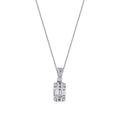 0,16 Carat Diamond Baguette Necklace