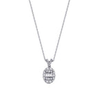 0,43 Carat Diamond Baguette Necklace