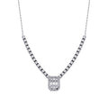 1,02 Carat Diamond Baguette Necklace