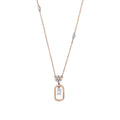 0,27 Carat Diamond Trend Baguette Necklace