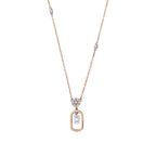 0,27 Carat Diamond Trend Baguette Necklace