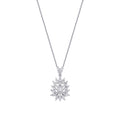 0,43 Carat Diamond Baguette Necklace