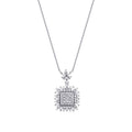 0,76 Carat Diamond Baguette Necklace