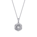 0,31 Carat Diamond Trend Baguette Necklace