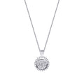 0,29 Carat Diamond Baguette Necklace