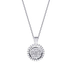 0,29 Carat Diamond Baguette Necklace