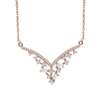 0,31 Carat Diamond Baguette Necklace