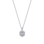0,49 Carat Diamond Baguette Necklace