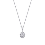 0,37 Carat Diamond Baguette Necklace