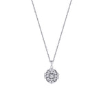 0,45 Carat Diamond Baguette Necklace