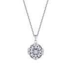 0,45 Carat Diamond Baguette Necklace