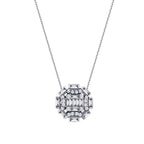 0,48 Carat Diamond Baguette Necklace
