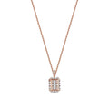 0,37 Carat Diamond Baguette Necklace