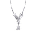 0,45 Carat Diamond Baguette Necklace