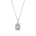 0,35 Carat Diamond Baguette Necklace