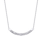 0,16 Carat Diamond Baguette Necklace