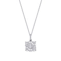 0,43 Carat Diamond Baguette Necklace
