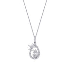 0,36 Carat Diamond Baguette Necklace