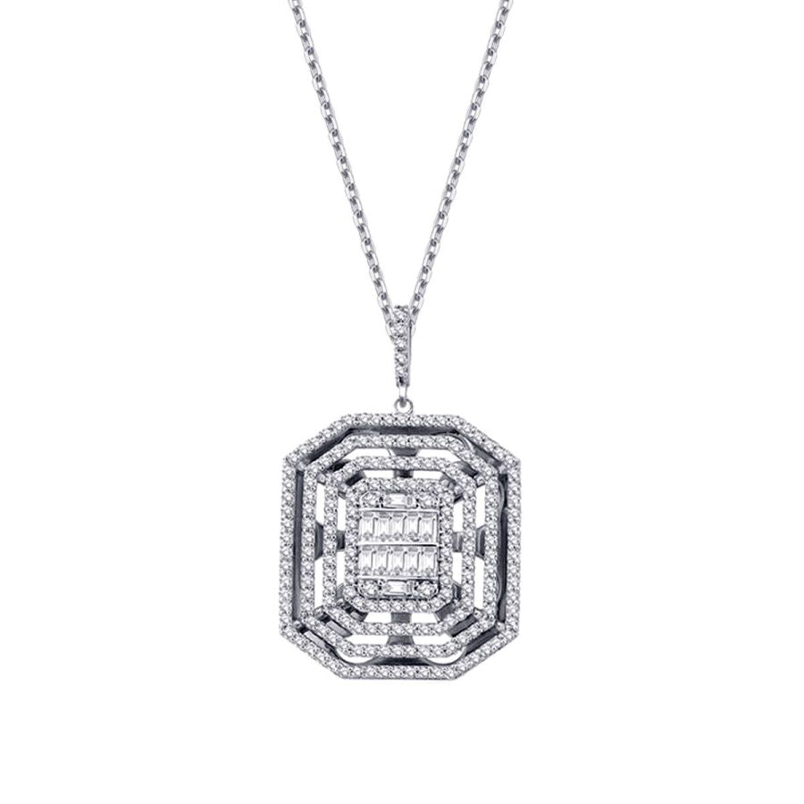 1,05 Carat Diamond Aurora Necklace