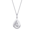 0,15 Carat Diamond Baguette Necklace