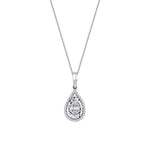 0,11 Carat Diamond Baguette Necklace