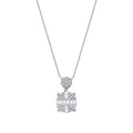 0,38 Carat Diamond Baguette Necklace