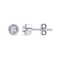 0,37 Carat Diamond Solitaire Earrings