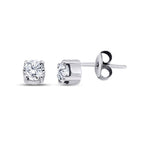 1,00 Carat Diamond Solitaire Earrings