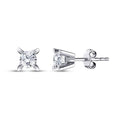 0,60 Carat Diamond Solitaire Earrings