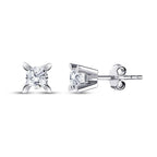 0,60 Carat Diamond Solitaire Earrings