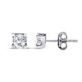 0,60 Carat Diamond Solitaire Earrings