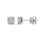 0,16 Carat Diamond Solitaire Earrings