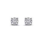 0,16 Carat Diamond Solitaire Earrings