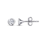 0,30 Carat Diamond Solitaire Earrings