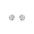0,30 Carat Diamond Solitaire Earrings