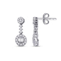 0,36 Carat Diamond Baguette Earrings