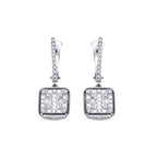 0,70 Carat Diamond Baguette Earrings