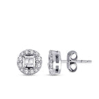 0,33 Carat Diamond Baguette Earrings