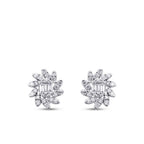 0,80 Carat Diamond Baguette Earrings