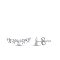 0,99 Carat Diamond Baguette Earrings