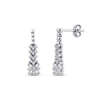 0,50 Carat Diamond Baguette Earrings