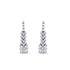 0,50 Carat Diamond Baguette Earrings
