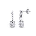 0,35 Carat Diamond Baguette Earrings