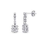 0,35 Carat Diamond Baguette Earrings