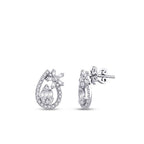 0,65 Carat Diamond Baguette Earrings