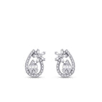 0,65 Carat Diamond Baguette Earrings